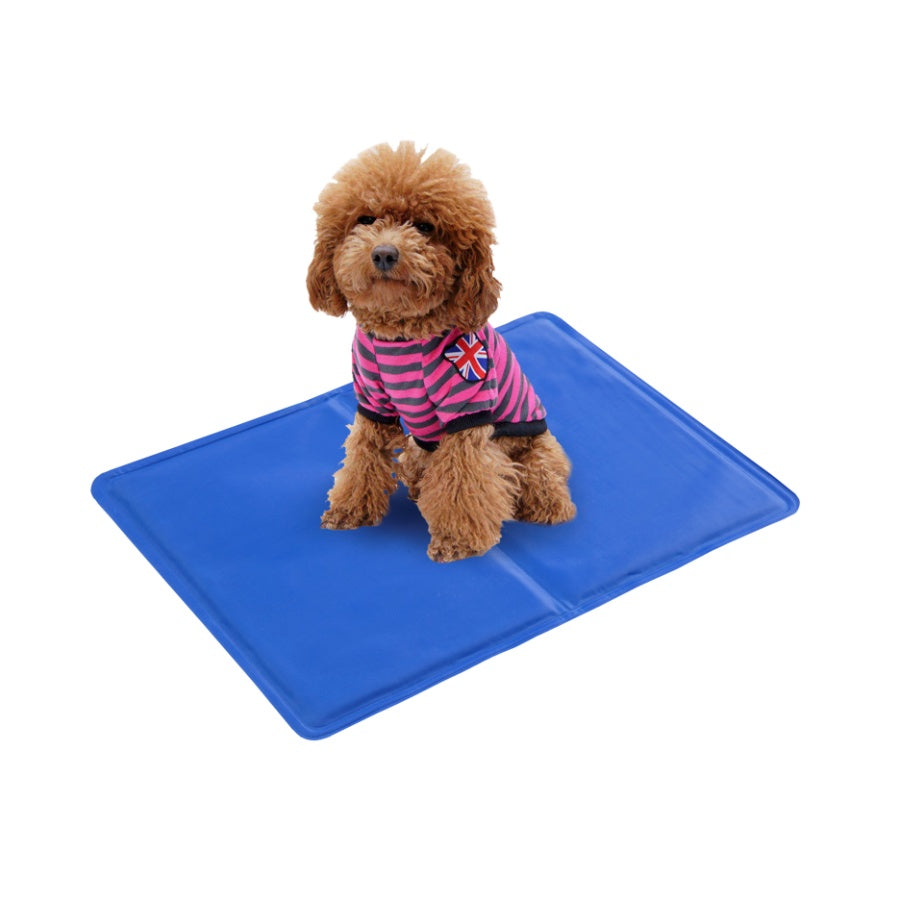 Charlies Furry Best Friends Pet Cooling Mat Blue