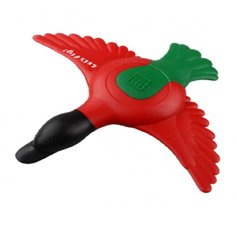 Gigwi Lets Fly Duck Squeaker Red Green