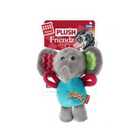 Gigwi Plush Friends Multi Colour Elephant Squeaker
