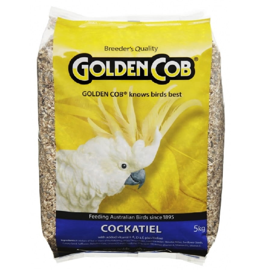 Golden Cob Cockatiel Mix 5kg