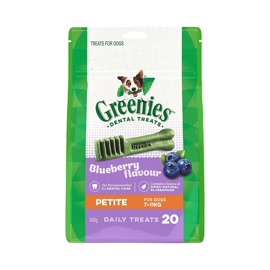 Greenies Blueberry Dental Chews Petite