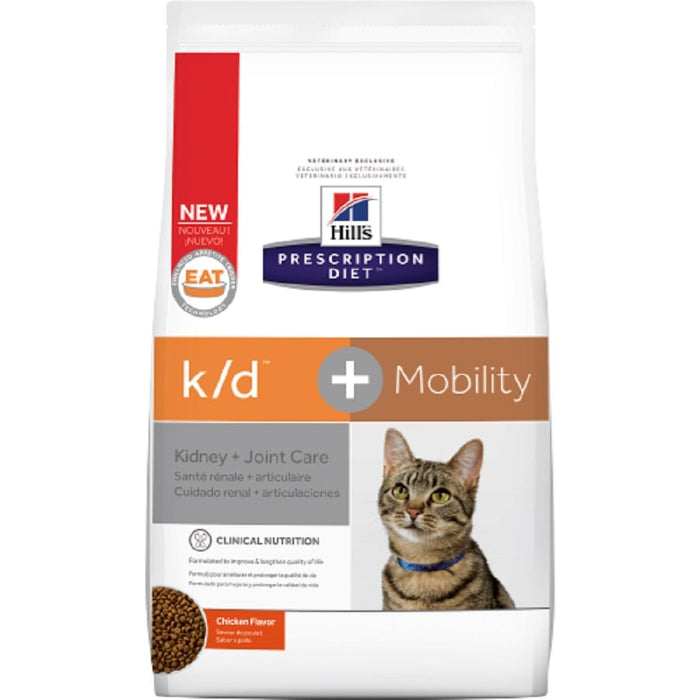 Hills Prescription Diet Feline K/D Plus Mobility Kidney Joint Dry 2.88kg
