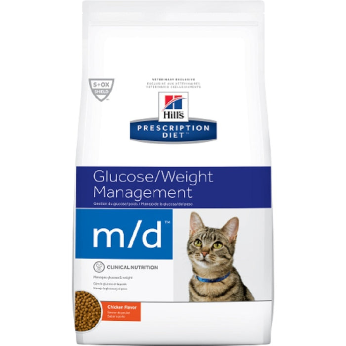 Hills Prescription Diet Feline M/D Glucose Weight Mgmt Dry 1.8kg