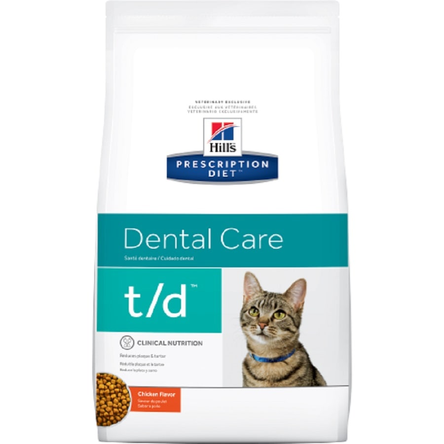 Hills Prescription Diet Feline T/D Dental Care Chicken Dry