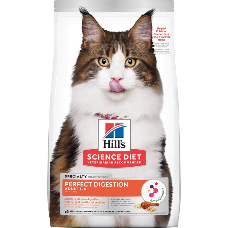 Hills Science Diet Perfect Digestion Adult Dry Cat Food