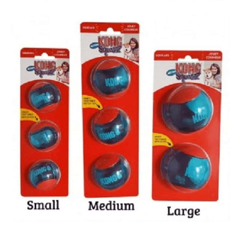 KONG Squeezz Action Red 2