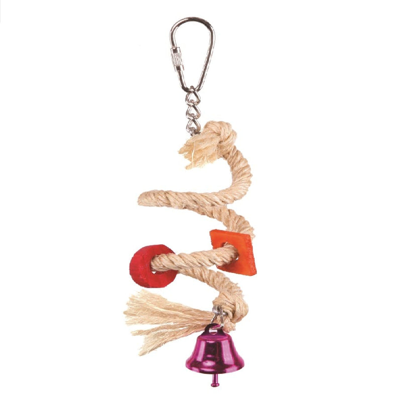 Kazoo Bird Toy With Sisal Rope and Bell