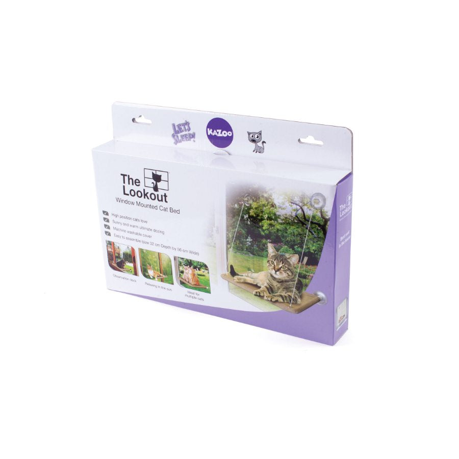 Kazoo The Lookout Window Cat Bed Pet Supplies Empire