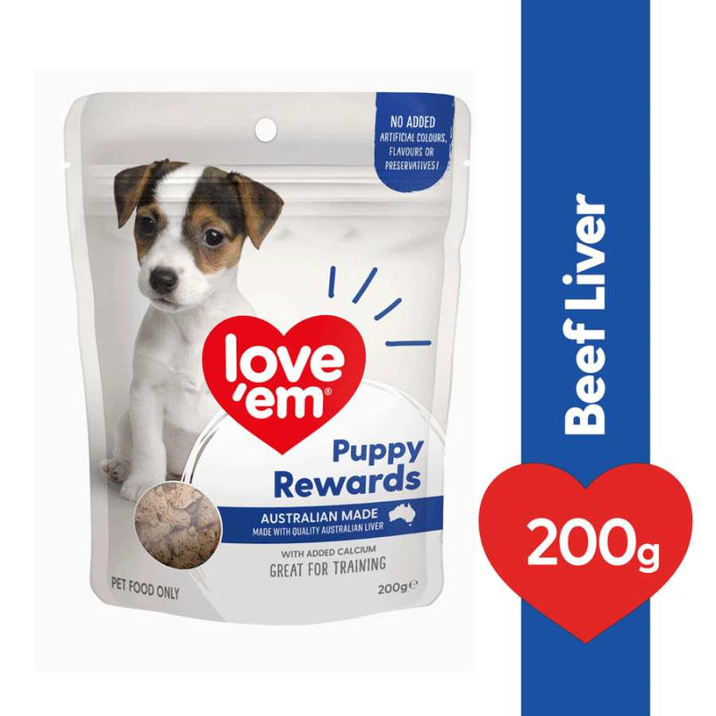 Love'em Liver Puppy Rewards 200G