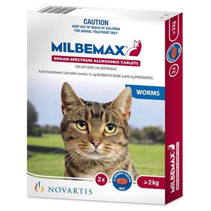 Milbemax Tablets All Wormer For Cats