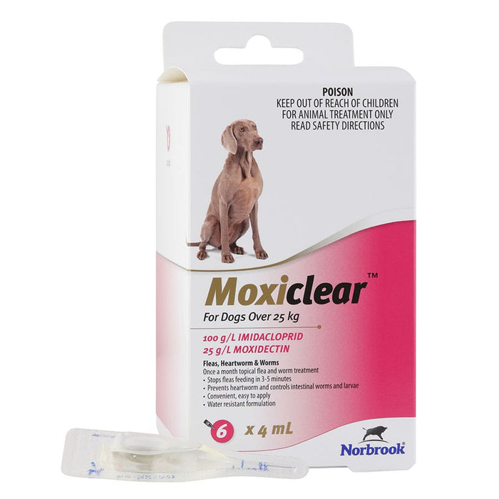 Moxiclear Pink for Extra Large Dogs over 25kg