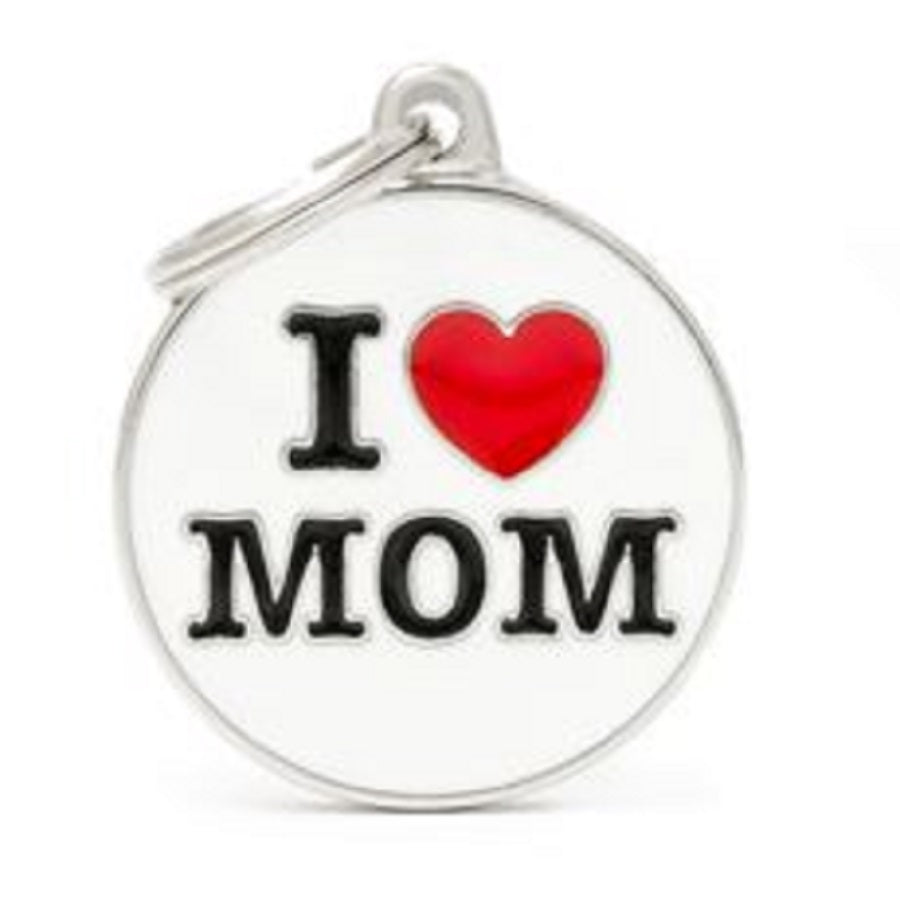 My Family ID Tags Charms Love Mum