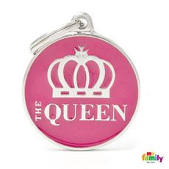 My Family ID Tags Charms Queen