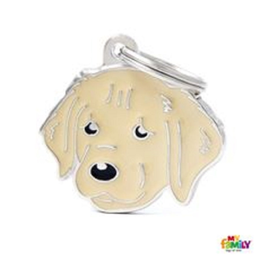 My Family ID Tags Friends Golden Retriever