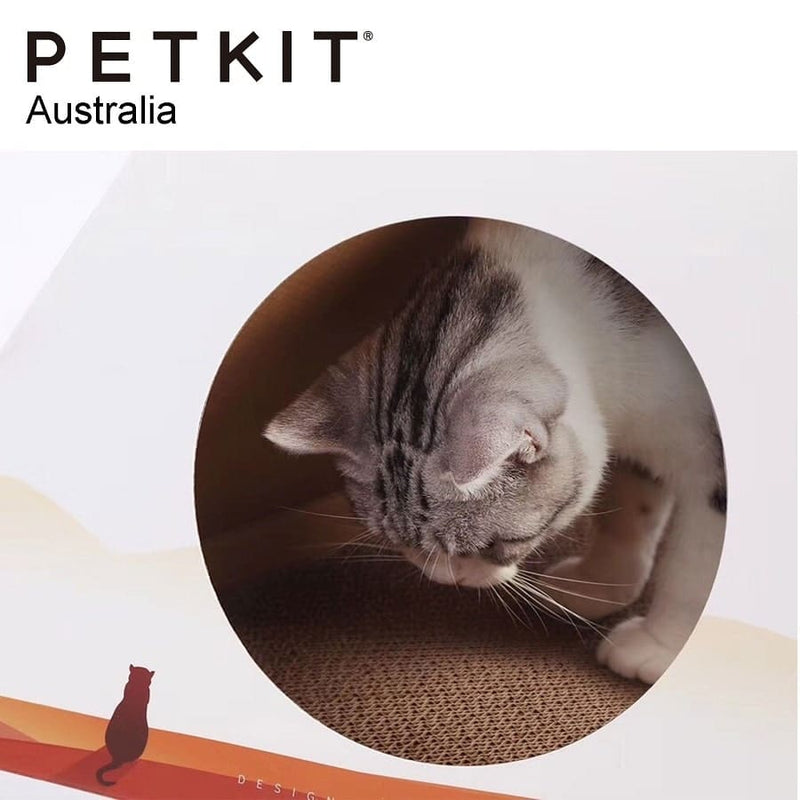 Petkit Cat Scratcher House Pyramid Orange 4
