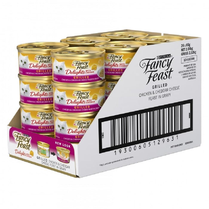 Purina Fancy Feast Cat Cheddar Delights Grilled Chicken