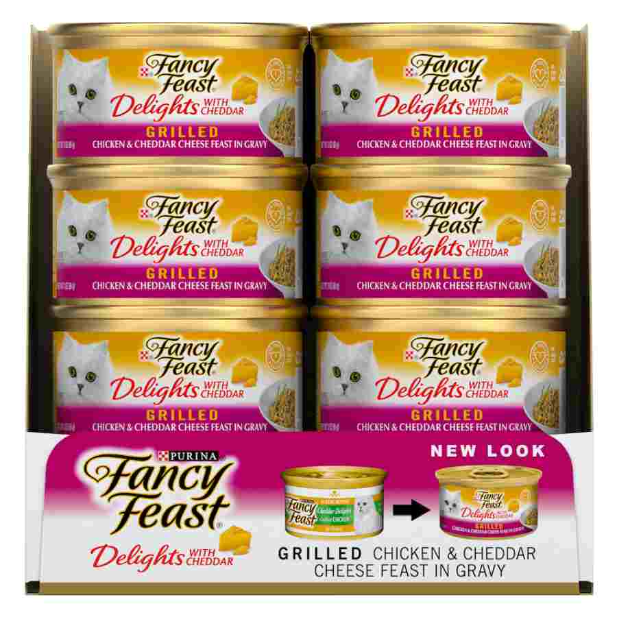 Fancy Feast Delights With Cheddar Chicken