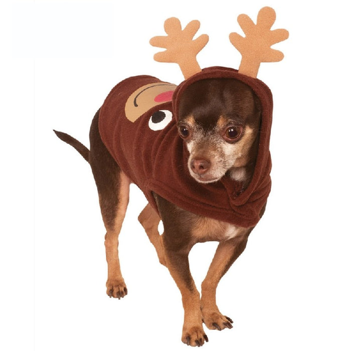 Reindeer Hoodie Pet Costume