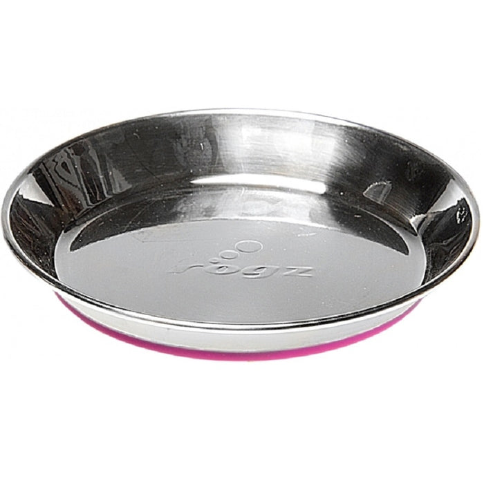 Rogz Anchovy Stainless Steel Cat Bowl Pink