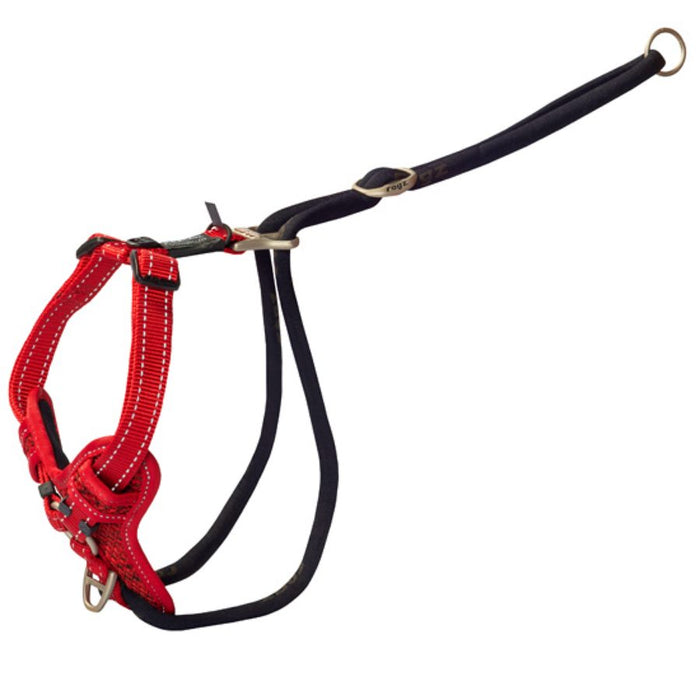 Rogz Control Stop-Pull Harness Red