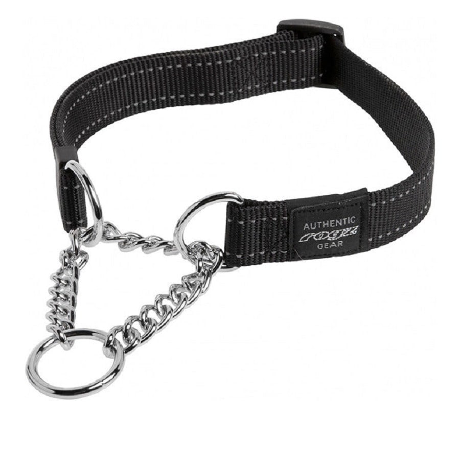 Rogz Dog Obedience Collar Black