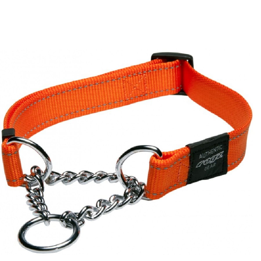 Rogz Dog Obedience Collar Orange