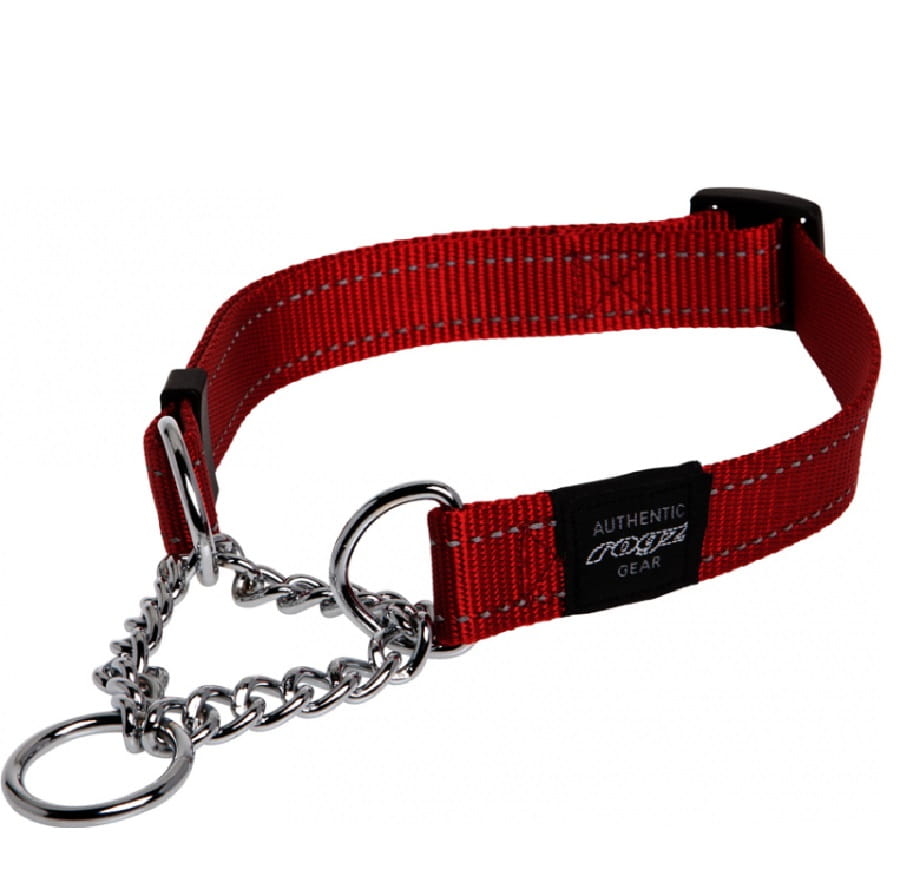 Rogz Dog Obedience Collar Red
