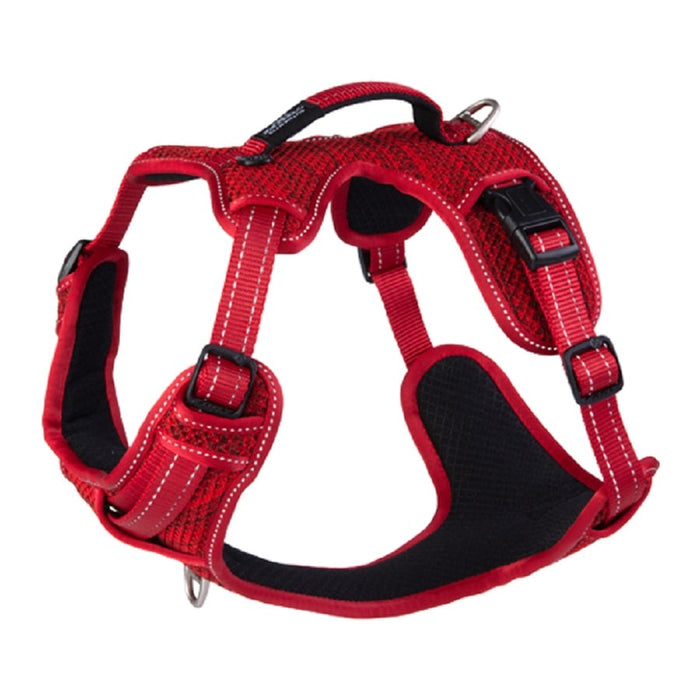 Rogz Explore Padded Harness Red