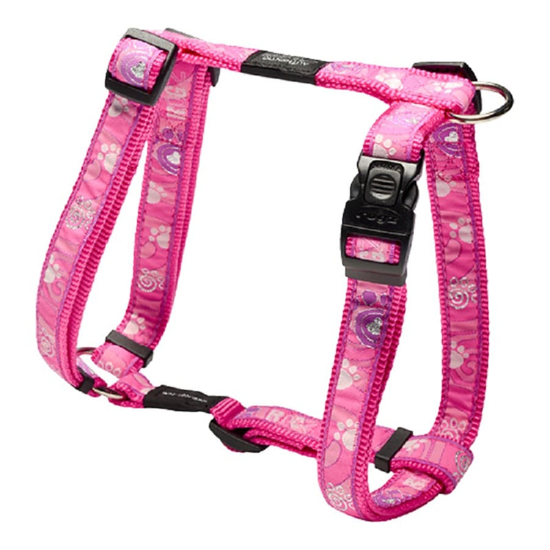 Rogz Fancy H Harness Pink Love