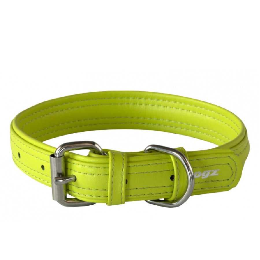 Rogz leather sale collar