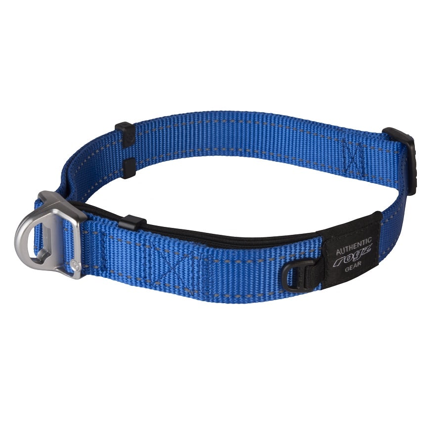 Rogz Quick Release Safety Collar Blue Pet Supplies Empire