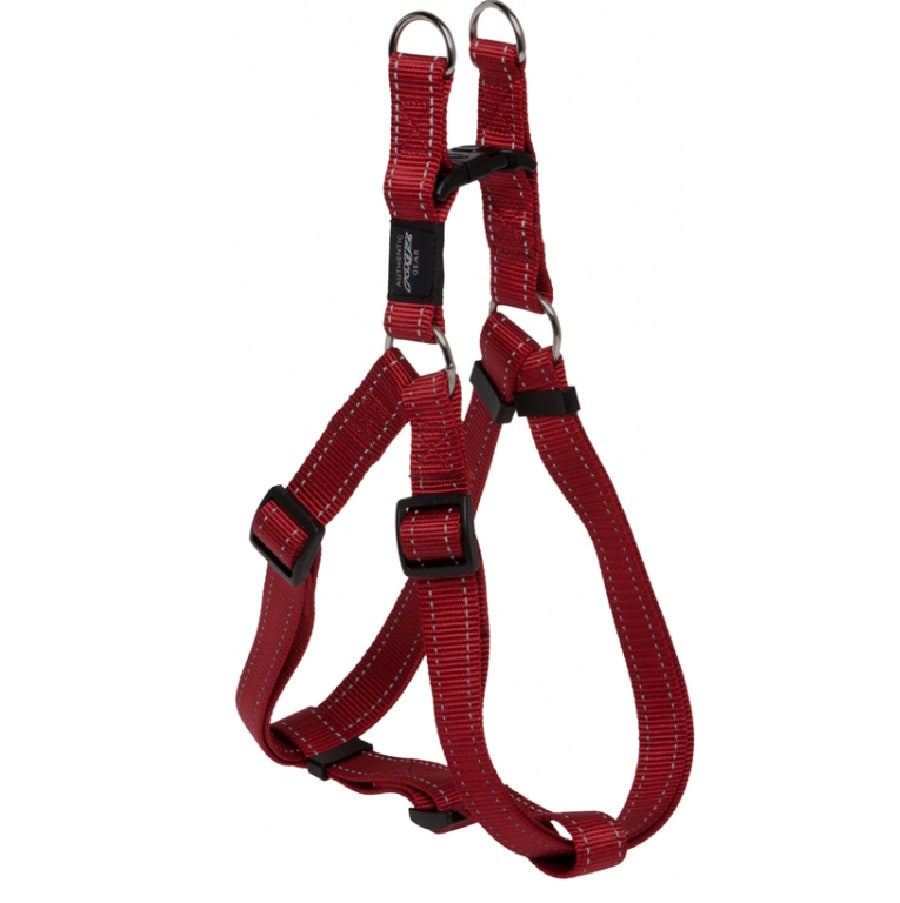 Rogz Utility Step-In Harness Red