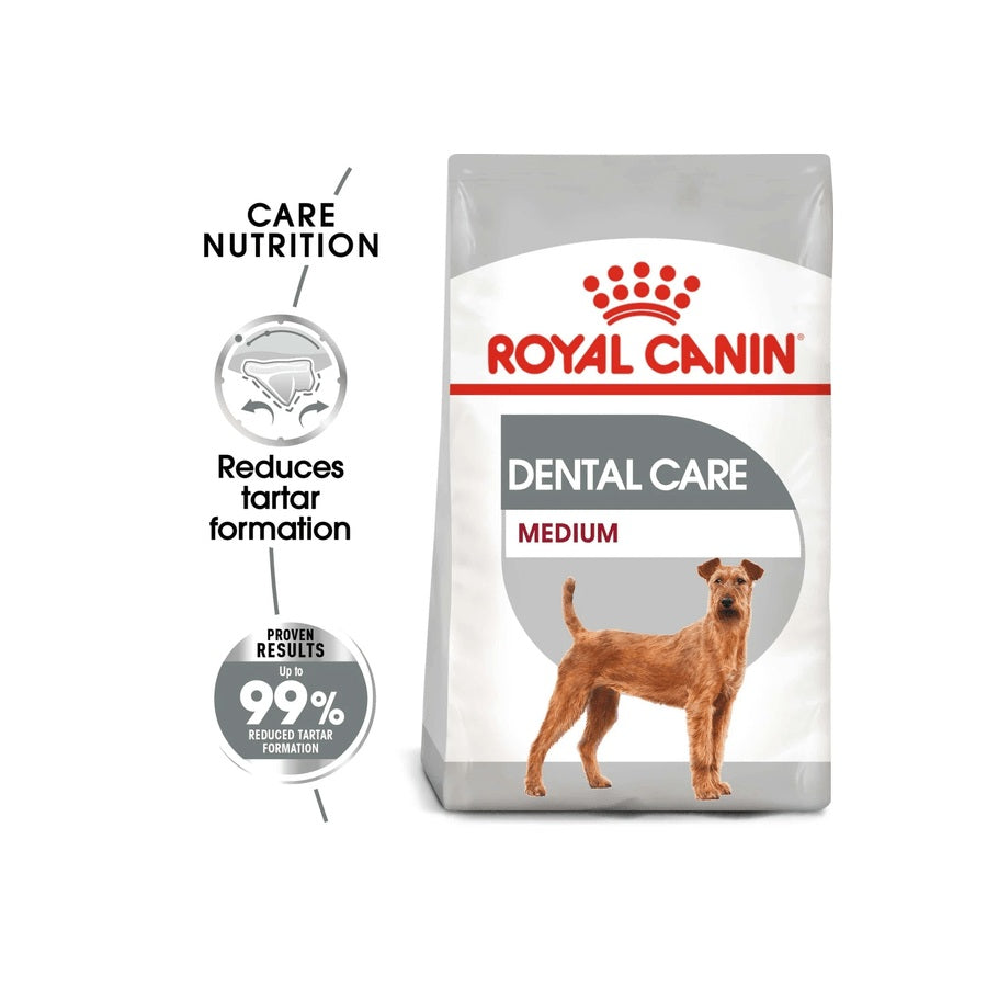 Roya Canin Medium Dental Care Medium Adult Dry Dog Food