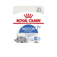 Royal Canin Indoor 7 Plus Gravy Adult Wet Cat Food 12 X 85g