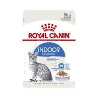 Royal Canin Indoor Jelly Adult Wet Cat Food 12 X 85g
