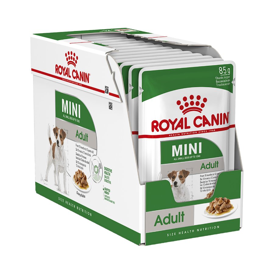 Royal Canin Mini Adult Wet Dog food 12 X 85g