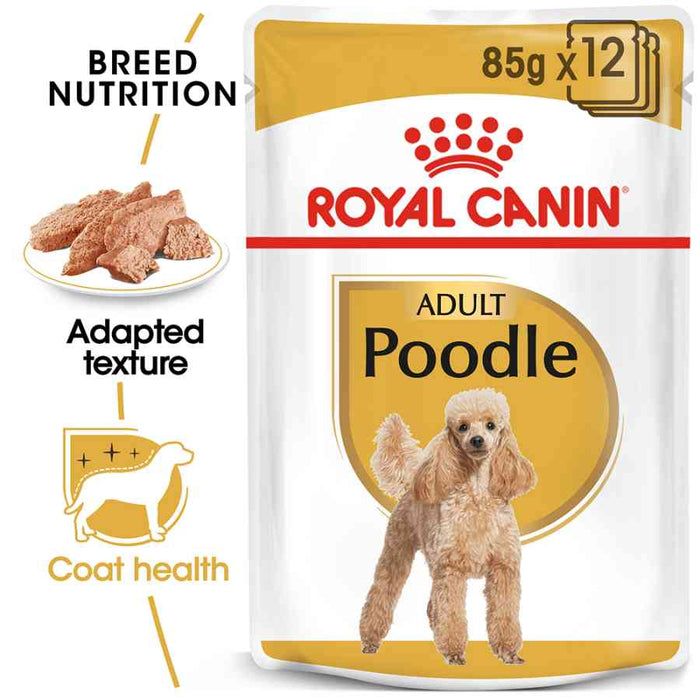 Royal Canin Poodle Adult Wet Dog Food Pouches 85g