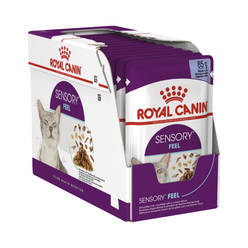 Royal Canin Sensory Feel Jelly Adult Wet Cat Food 12 X 85g