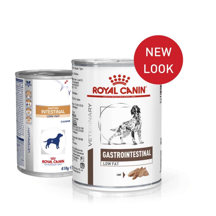 Royal Canin Vet Diet Canine Gastro Intestinal Low Fat Cans 410g