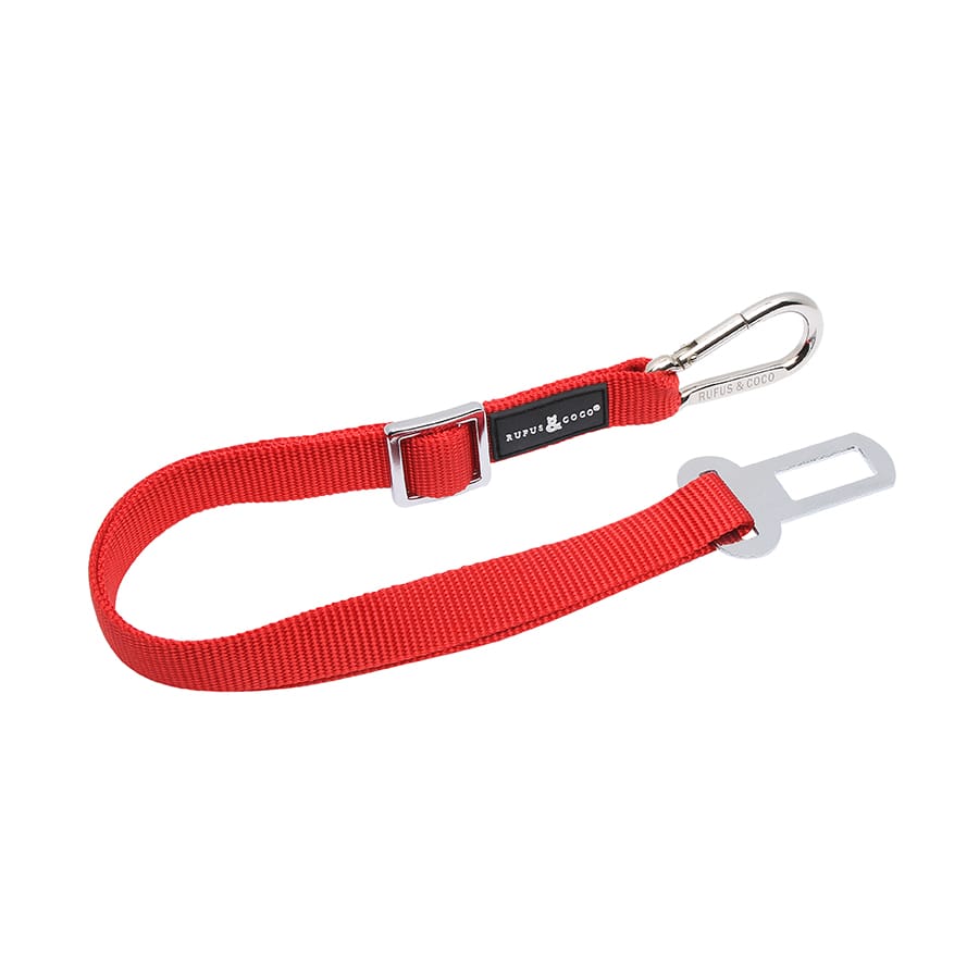 Rufus And Coco Seat Belt Attachment Red