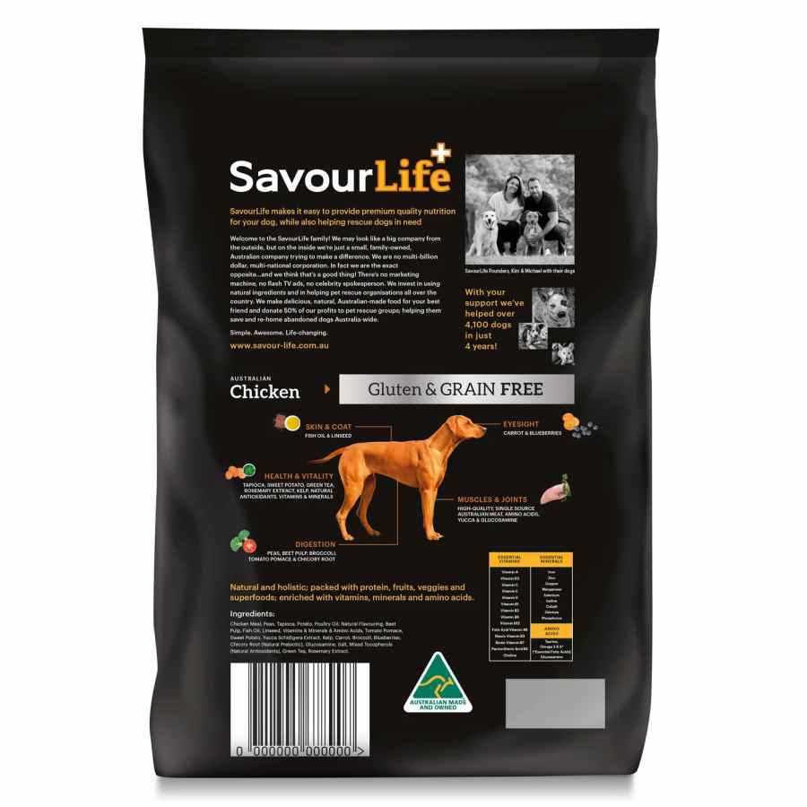 SavourLife Grain Free Adult Small Breed Chicken 2.5kg