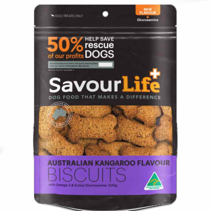 SavourLife Kangaroo Flavour Biscuits