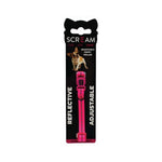 Scream Reflective Adjustable Nylon Puppy Collar Loud