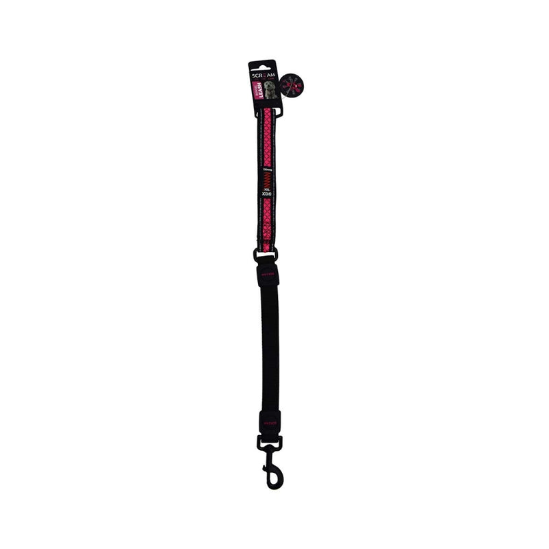 Scream Reflective Bungee Leash With Padded Handle Loud