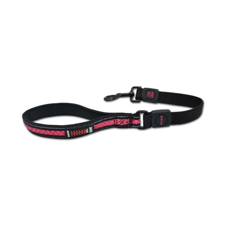 Scream Reflective Bungee Leash With Padded Handle Loud