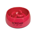 Scream Round Slow Down Pillar Bowl Loud