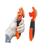 Scream Self Cleaning Slicker Brush Loud Orange