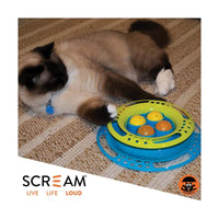 Scream Single Layer Orb Tower Cat Toy Loud