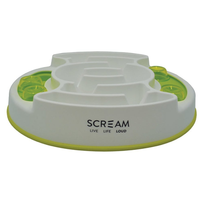 Scream Slow Feed Interactive Puzzle Bowl Loud