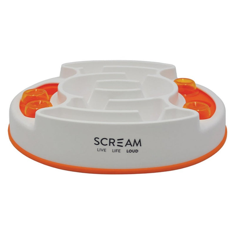 Scream Slow Feed Interactive Puzzle Bowl Loud